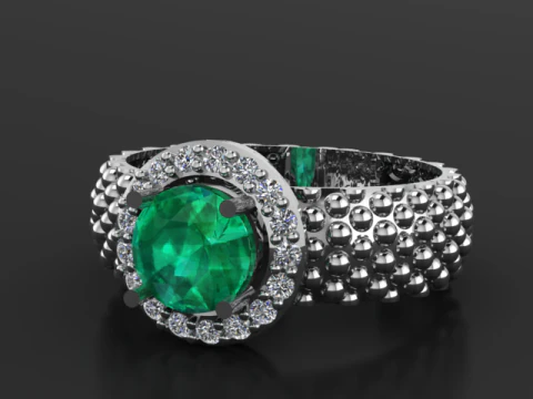 3D ЗОЛОТОЕ КОЛЬЦО 3D МОДЕЛЬ ДЛЯ ПЕЧАТИ 3D Принт Модель