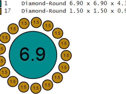 3D ЗОЛОТОЕ КОЛЬЦО 3D МОДЕЛЬ ДЛЯ ПЕЧАТИ 3D Принт Модель