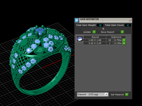 3डी सोने की अंगूठी 3डी प्रिंट करने योग्य मॉडल 3D प्रिंट मॉडल