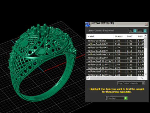 3डी सोने की अंगूठी 3डी प्रिंट करने योग्य मॉडल 3D प्रिंट मॉडल