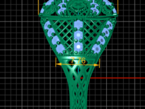 3डी सोने की अंगूठी 3डी प्रिंट करने योग्य मॉडल 3D प्रिंट मॉडल