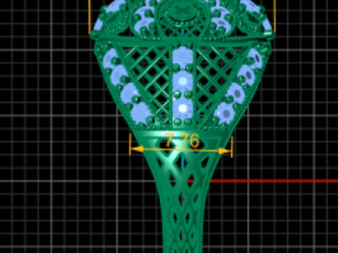 3D ЗОЛОТОЕ КОЛЬЦО 3D Модель для печати 3D Принт Модель