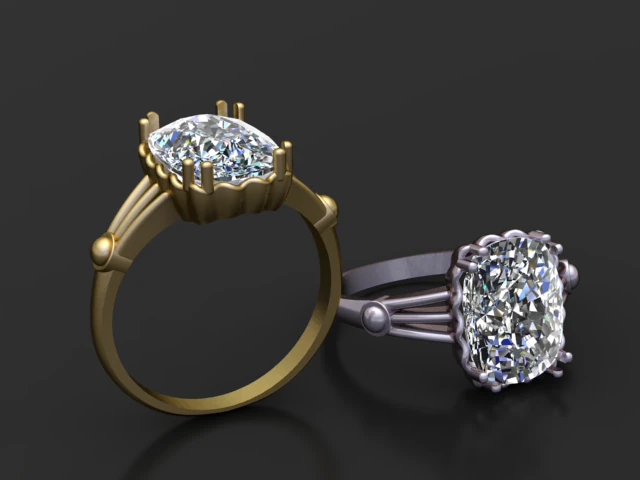 3D RING 3D PRINTABLE MODEL 3D Print Model .c4d .max .obj .3ds .fbx .stl .blend 