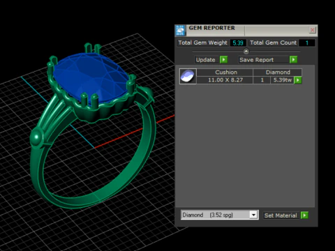 3D RING 3D PRINTABLE MODEL 3D Print Model