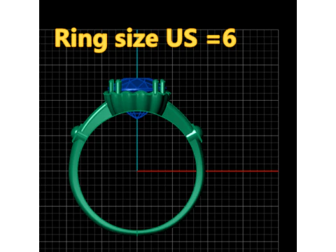 3D RING 3D PRINTABLE MODEL 3D Print Model