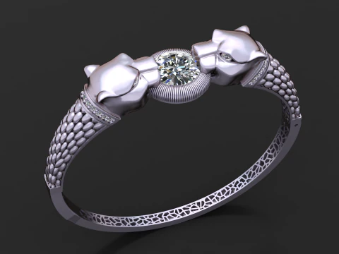 3D Gold Ring 3D Printable Model 3D Print Model