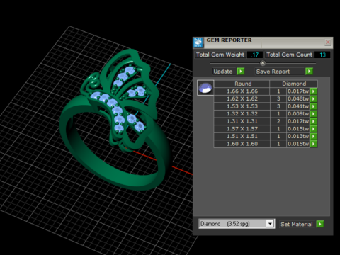 बटरफ्लाई हेलर बॉडी डिज़ाइन रिंग 3डी प्रिंट करने योग्य मॉडल 3D प्रिंट मॉडल