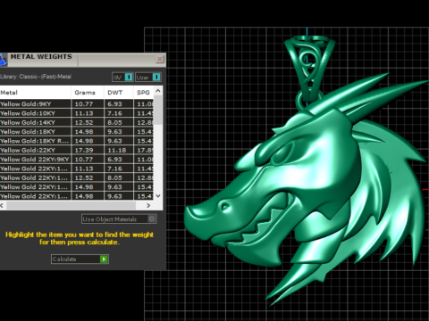 WOLF FACES PENDANT 3D PRINTABLE MODEL 3D Print Model