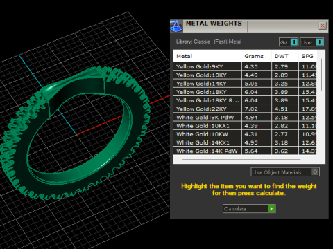 Elegante alianza de eternidad con diamantes en oro Modelo de impresión 3D