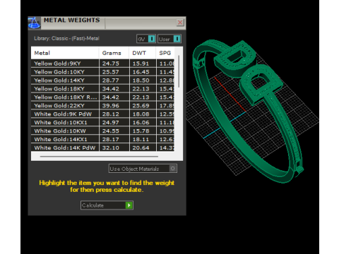 Luxe gouden, met diamanten bezaaide geometrische armband 3D printmodel