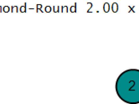 Anello in oro astratto moderno Modello di stampa 3D