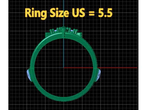 Медичний символ золотого кільця 3D Принт Модель