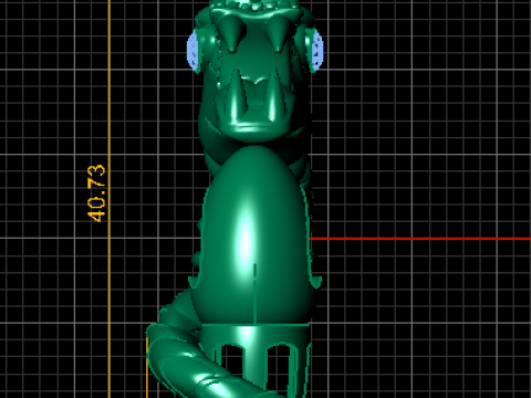 Кулон фараона в египетском стиле 3D Принт Модель
