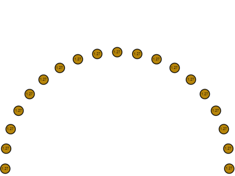 Zarif Altın Yunus Kolye 3D Baskı Modeli
