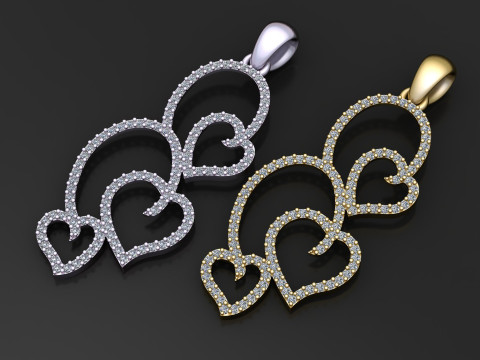 HARTEN DAIMUND HANGER 3D PRINTBAAR MODEL 3D printmodel