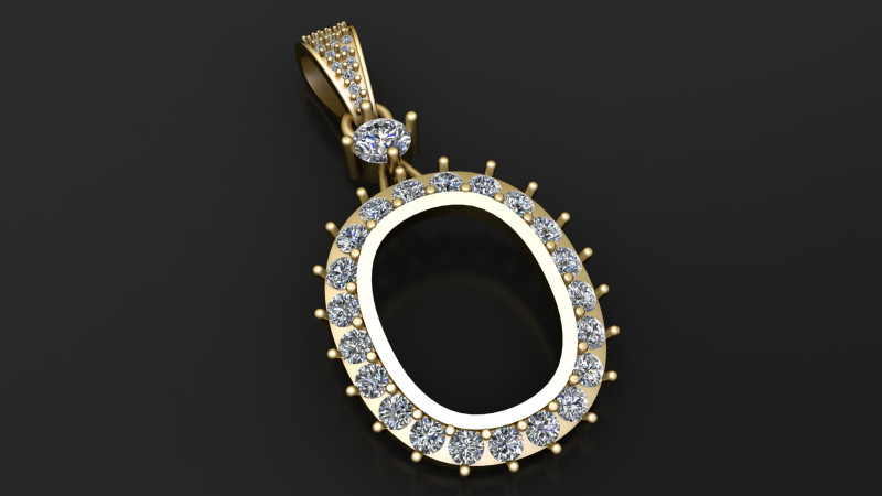 3D OORBEL HANGER 3D PRINTBAAR MODEL 3D printmodel .c4d .max .obj .3ds .fbx .stl .blend