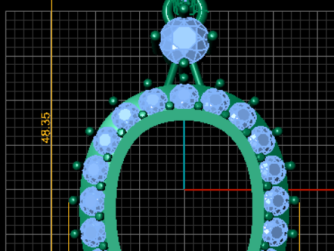 3D OORBEL HANGER 3D PRINTBAAR MODEL 3D printmodel