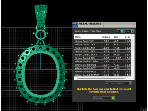 3D EARRING PENDANT 3D PRINTABLE MODEL 3D Print Model