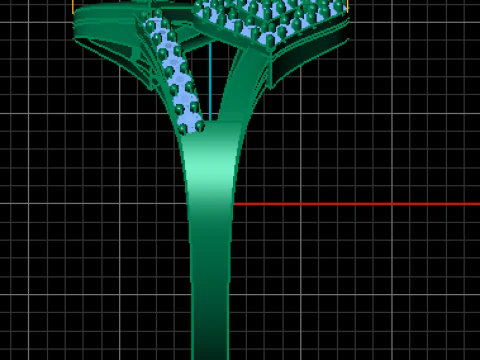 Elegant Petal Diamond Ring 3D Print Model