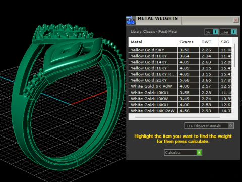 Elegant Petal Diamond Ring 3D Print Model