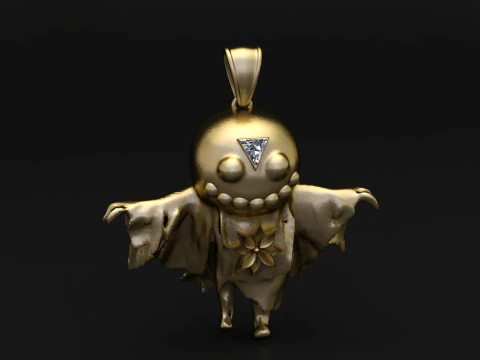 Mystieke geest Guardian hanger 3D printmodel