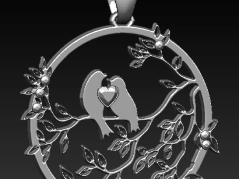 Collezione di pendenti con ali simboliche 6 design premium di gioielli stampabili in 3D Modello di stampa 3D
