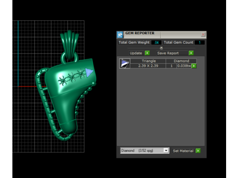 Coleção de pingentes de viagem para impressão em 3D Modelo de Impressão 3D