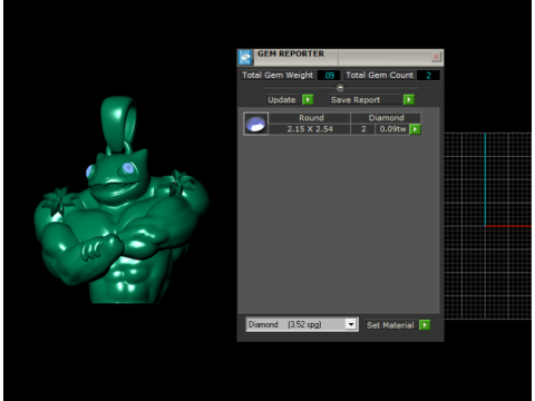 独家 3D 打印卡通吊坠系列 3D 打印模型