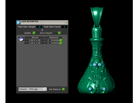 独家 3D 打印卡通吊坠系列 3D 打印模型