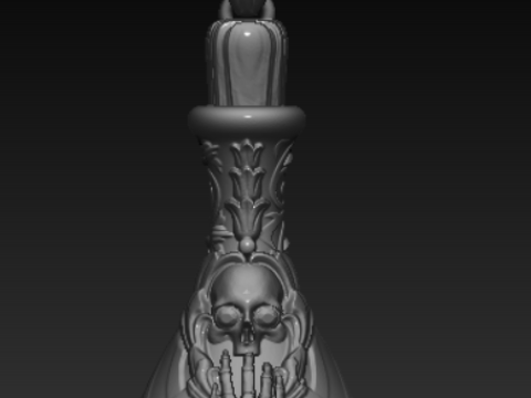 独家 3D 打印卡通吊坠系列 3D 打印模型