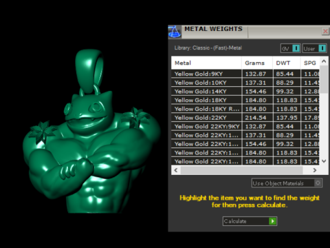 独家 3D 打印卡通吊坠系列 3D 打印模型