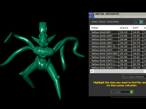 Futuristic Sci-Fi Character Pendant Collection 3D Print Model