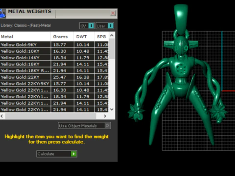 Futuristic Sci-Fi Character Pendant Collection 3D Print Model