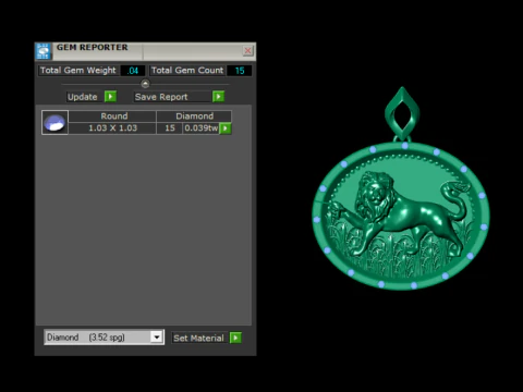 Luxury 3D Printable Jewelry Set Butterfly Pendan 3D Print Model