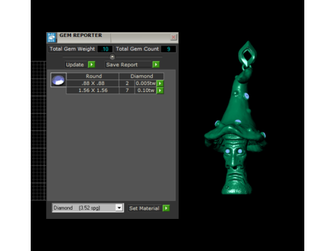 Coleção de pingentes de personagens para impressão em 3D Modelo de Impressão 3D