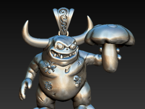 Coleção de pingentes de personagens para impressão em 3D Modelo de Impressão 3D