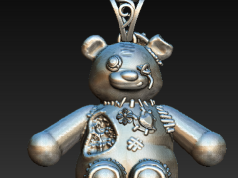 Coleção de pingentes de personagens para impressão em 3D Modelo de Impressão 3D