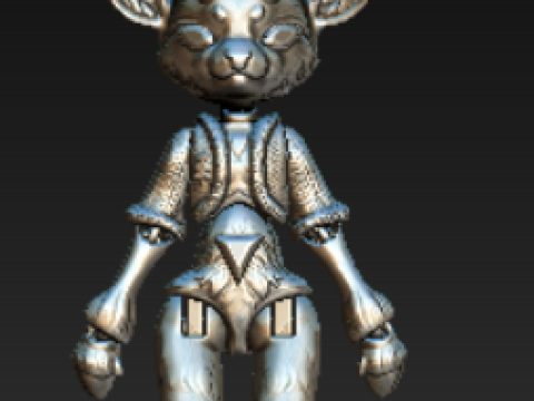 Coleção de pingentes de personagens para impressão em 3D Modelo de Impressão 3D