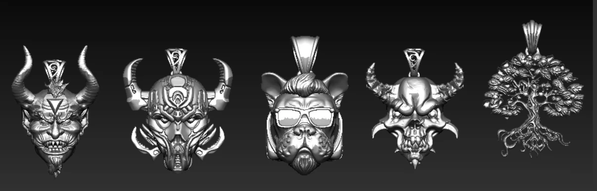 Mythic Beast Collection 3D Print Model .c4d .max .obj .3ds .fbx .stl .blend