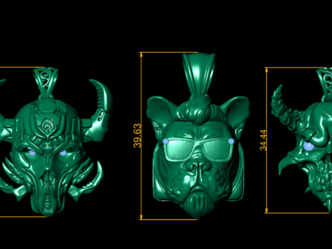Collezione di bestie mitiche Modello di stampa 3D