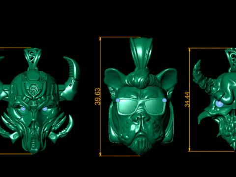 Mythic Beast Collection 3D Print Model