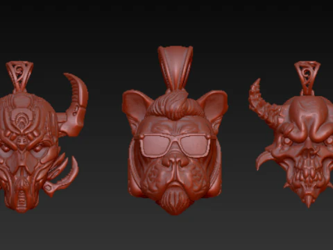 Mythic Beast Collection 3D Print Model