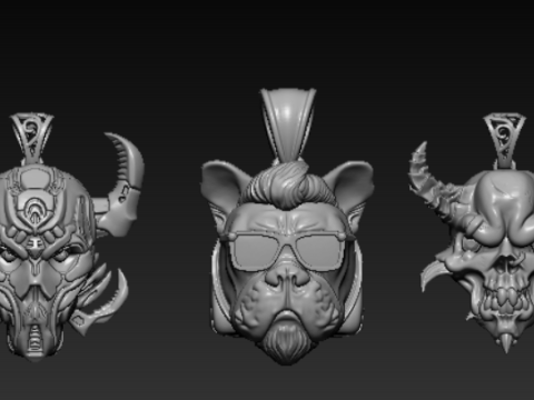 Collezione di bestie mitiche Modello di stampa 3D