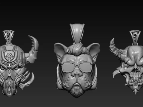 Mythic Beast Collection 3D Print Model