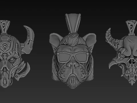 Mythic Beast Collection 3D Print Model