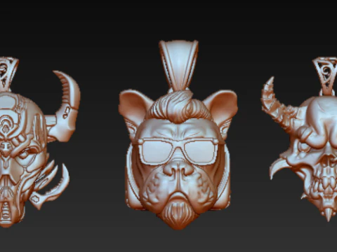Mythic Beast Collection 3D Print Model