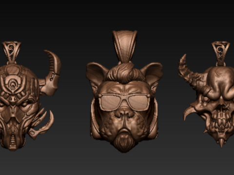 Collezione di bestie mitiche Modello di stampa 3D