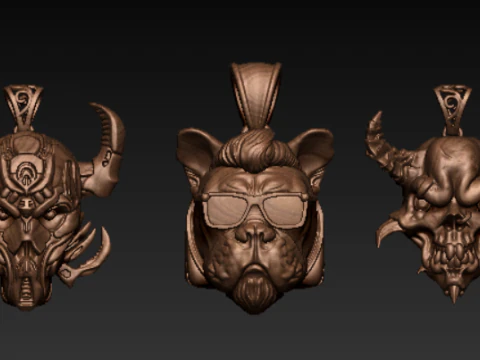 Mythic Beast Collection 3D Print Model
