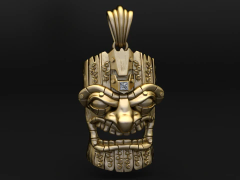 Dark Totem Pendant Collection 3D Print Model