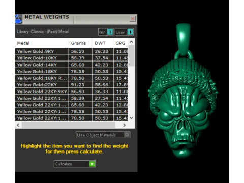 Dark Totem Pendant Collection 3D Print Model